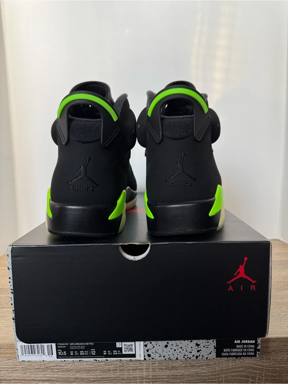 NEW Air Jordan 6 Retro Electric Green